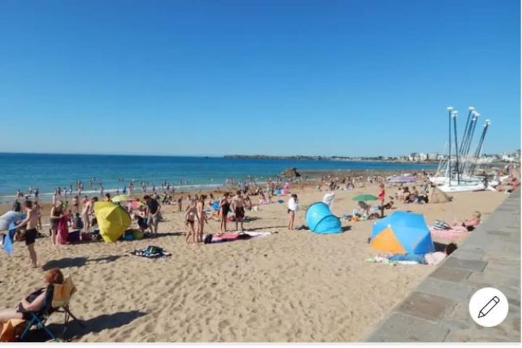 St Malo Maison Avec Jardin Proche Gare Plage Intramuros Chien Admis Parking Gratuit Сен-Мало Экстерьер фото